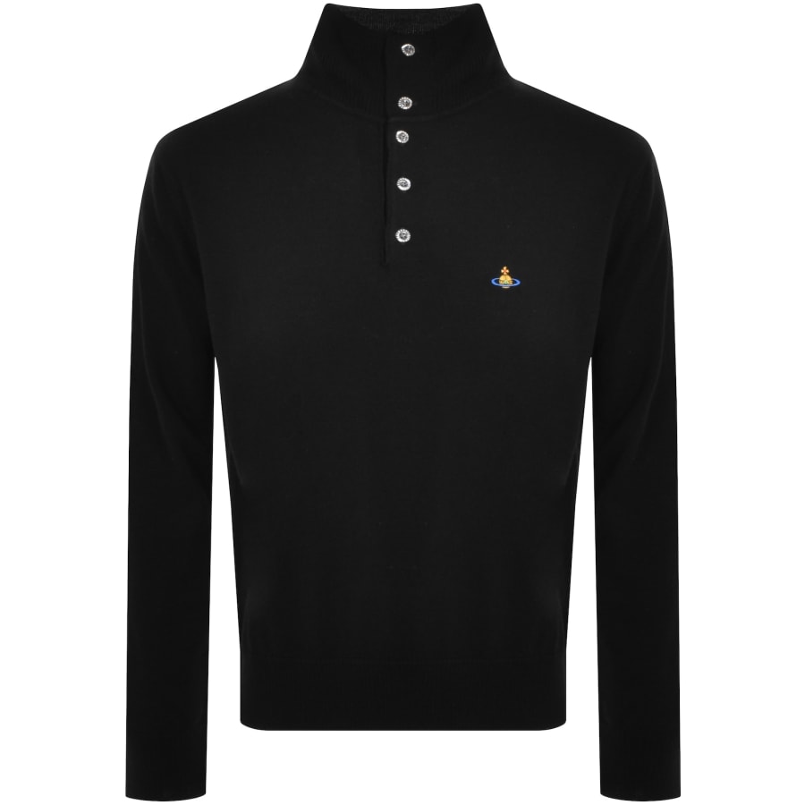 Vivienne Westwood Alex Turtleneck Jumper Black Mainline Menswear